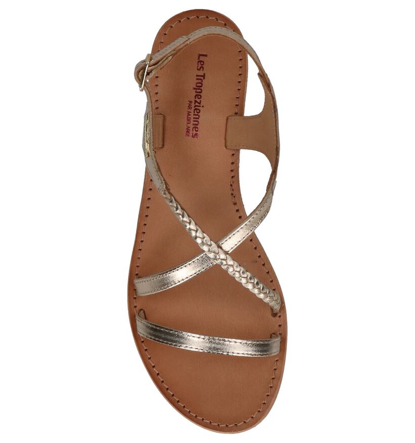 Les Tropeziennes Hanano Bronzen Sandalen in leer (274934)