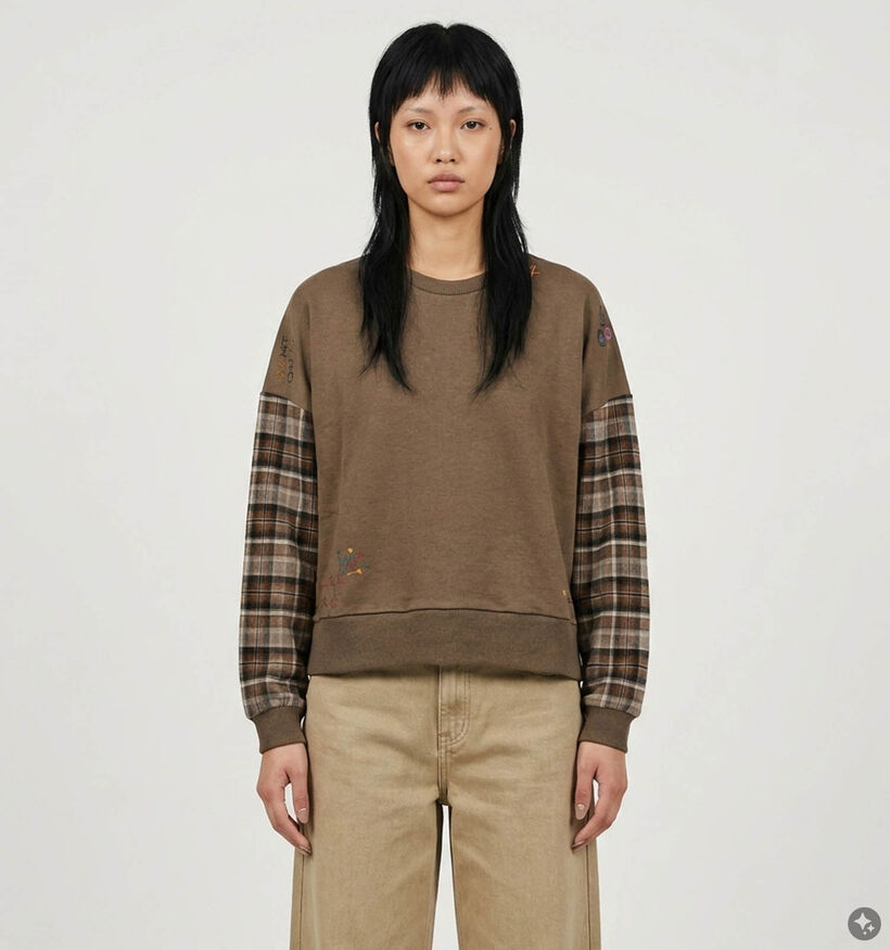 Orfeo Arij Bruine Sweater voor dames (381634)
