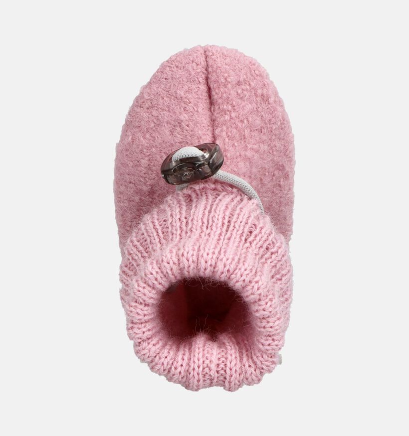Bergstein Cozy Baby Roze Gesloten Babypantoffels voor meisjes (381298)