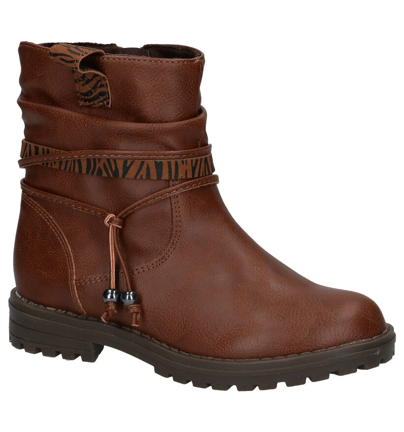 Sprox Bottes courtes en Cognac en simili cuir (291370)