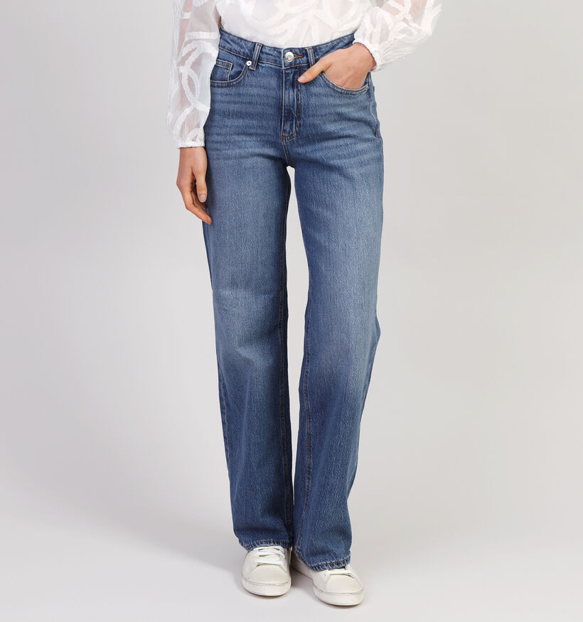 Vero Moda Tessa Wide leg jeans en Bleu L32 pour femmes (352117)