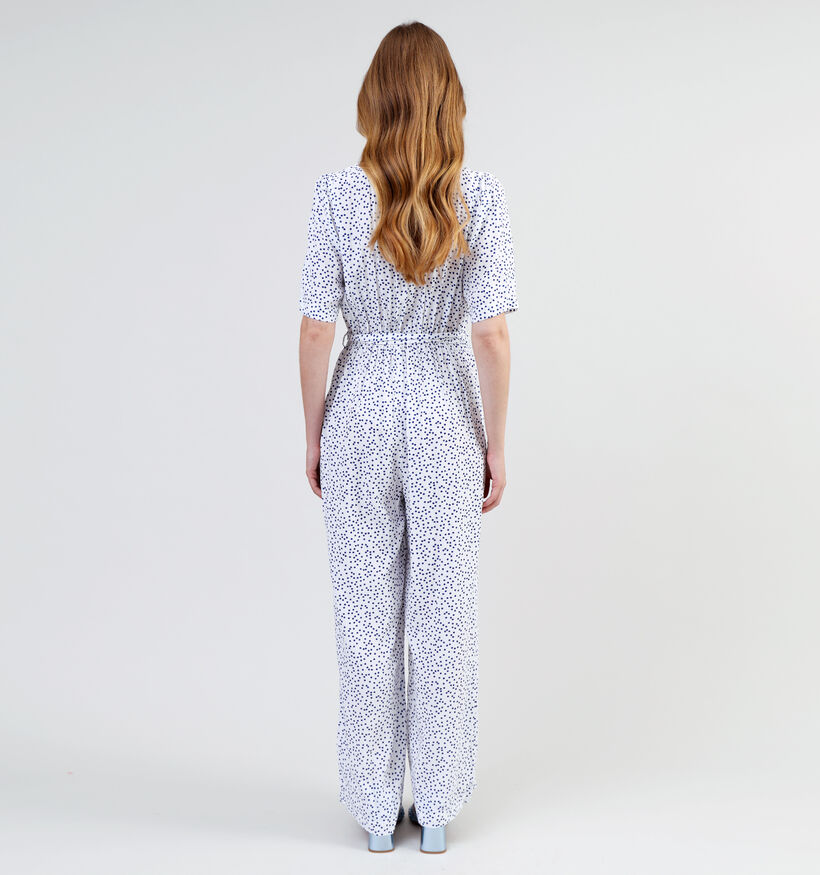 Pieces Sui SS Witte Jumpsuit voor dames (337353)