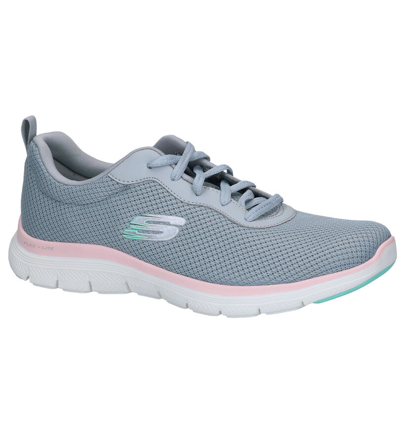 Skechers Flex Appeal 4.0 Baskets en Noir pour femmes (310633)