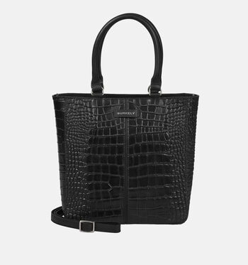 Burkely Cabas Noir/Cognac