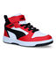 Puma Rebound V6 Witte Sneakers voor jongens (326485) - geschikt voor steunzolen