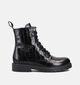 NeroGiardini Croco Zwarte Boots voor dames (361722) - geschikt voor steunzolen