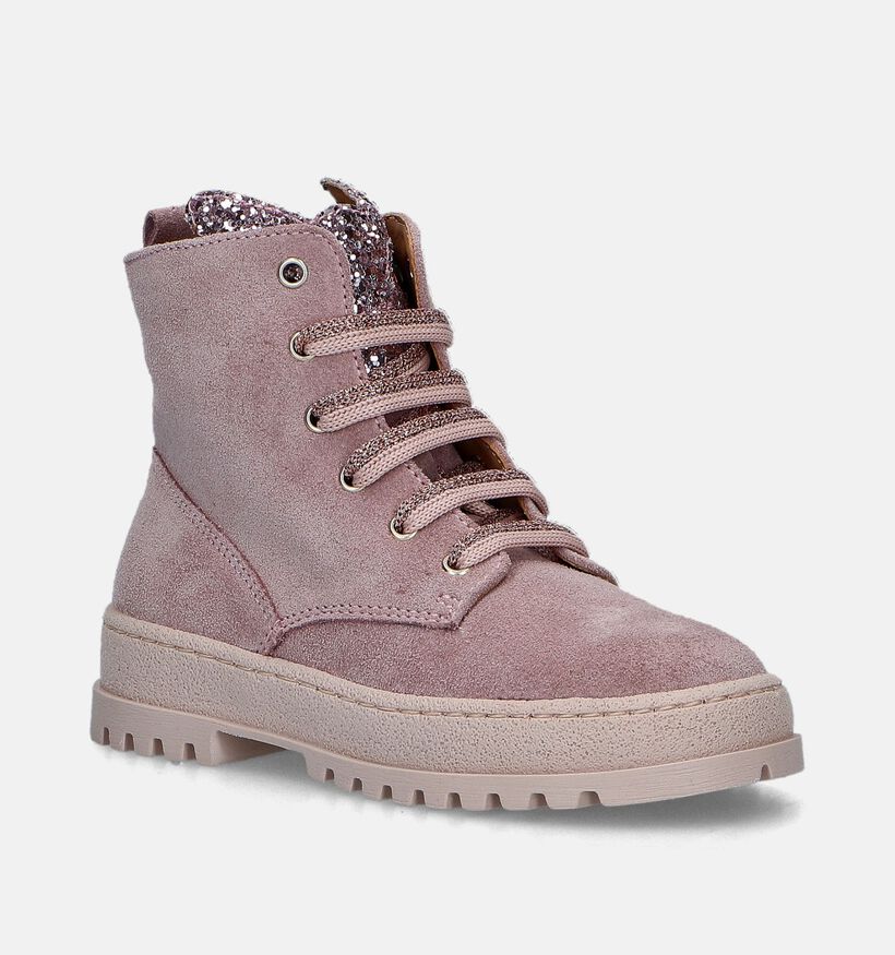 STONES and BONES Svasa Roze Boots voor meisjes (345752) - geschikt voor steunzolen