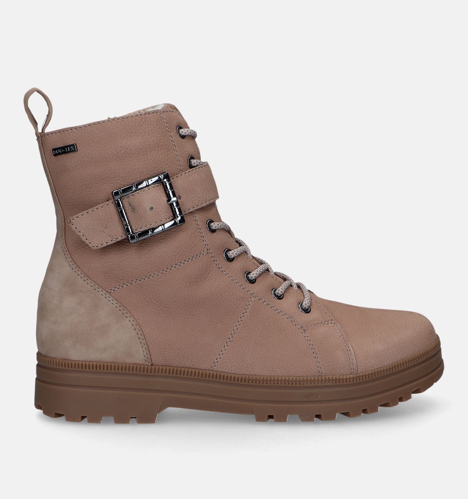 Tamaris Comfort Taupe Veterboots Dames Boots Online op TORFS.BE