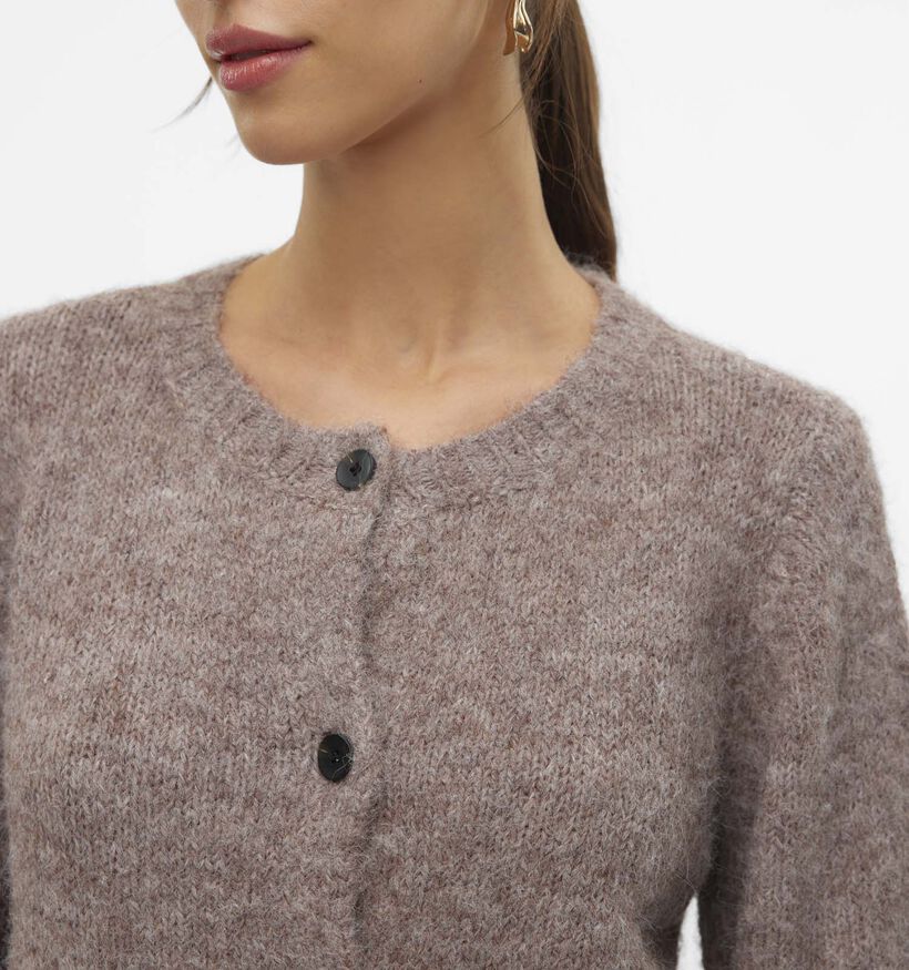 Vero Moda Novah Taupe Cardigan voor dames (361247)