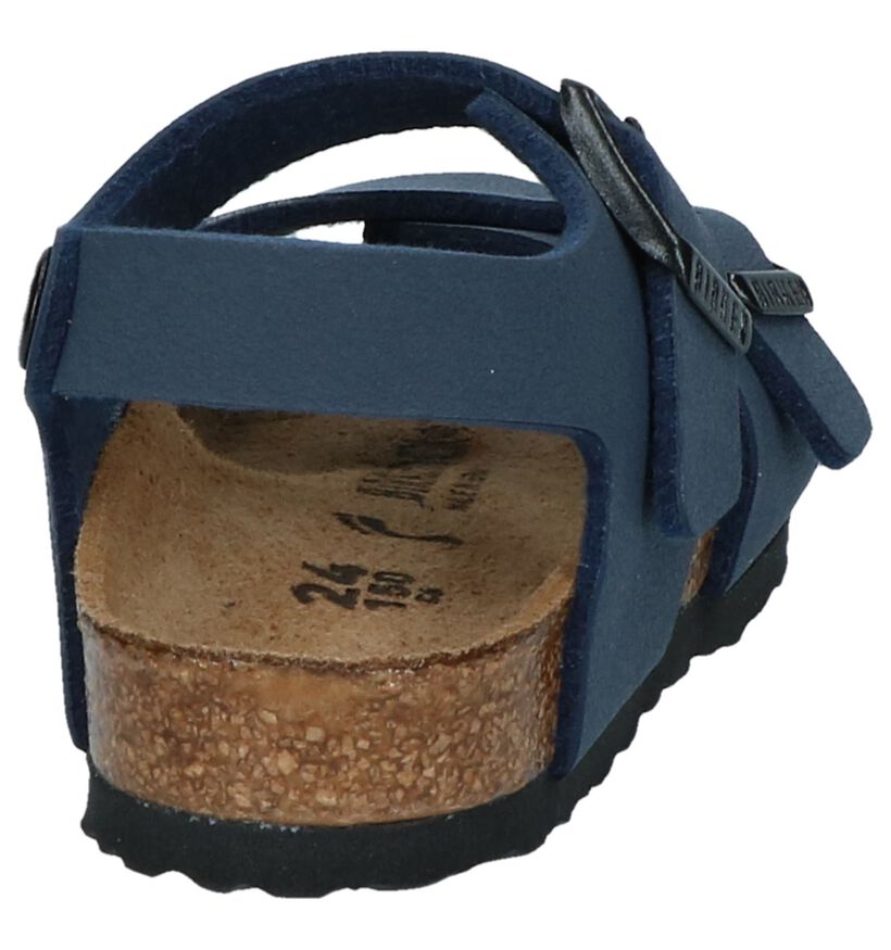 Birkenstock New York Zwarte Sandalen voor jongens (338096)