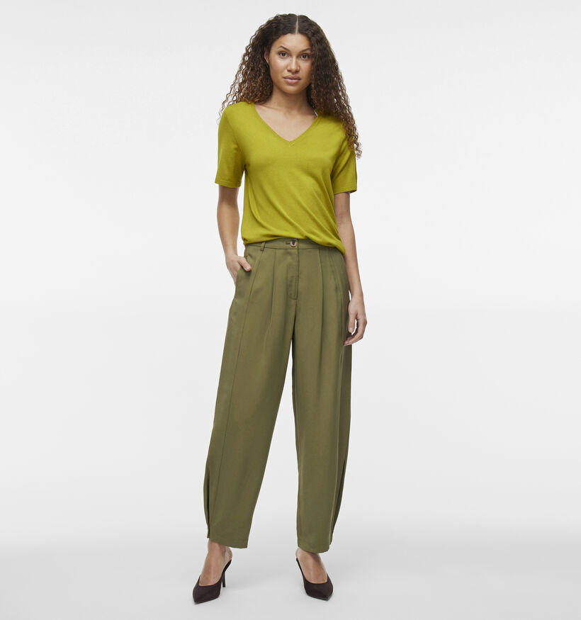 Vila Wennie Groen Knit T-shirt voor dames (353017)