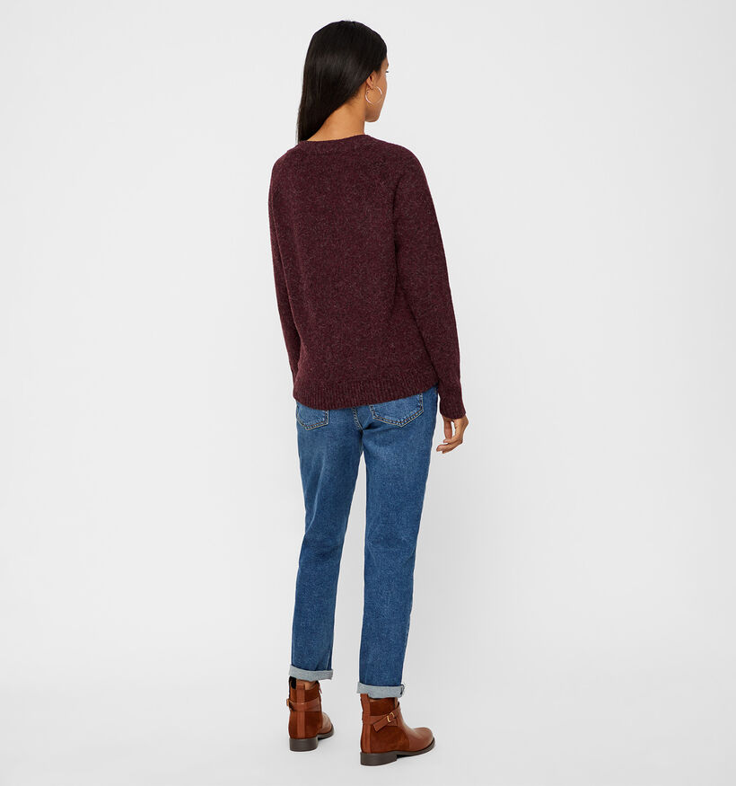 Vero Moda Doffy Bordeaux Trui voor dames (377585)