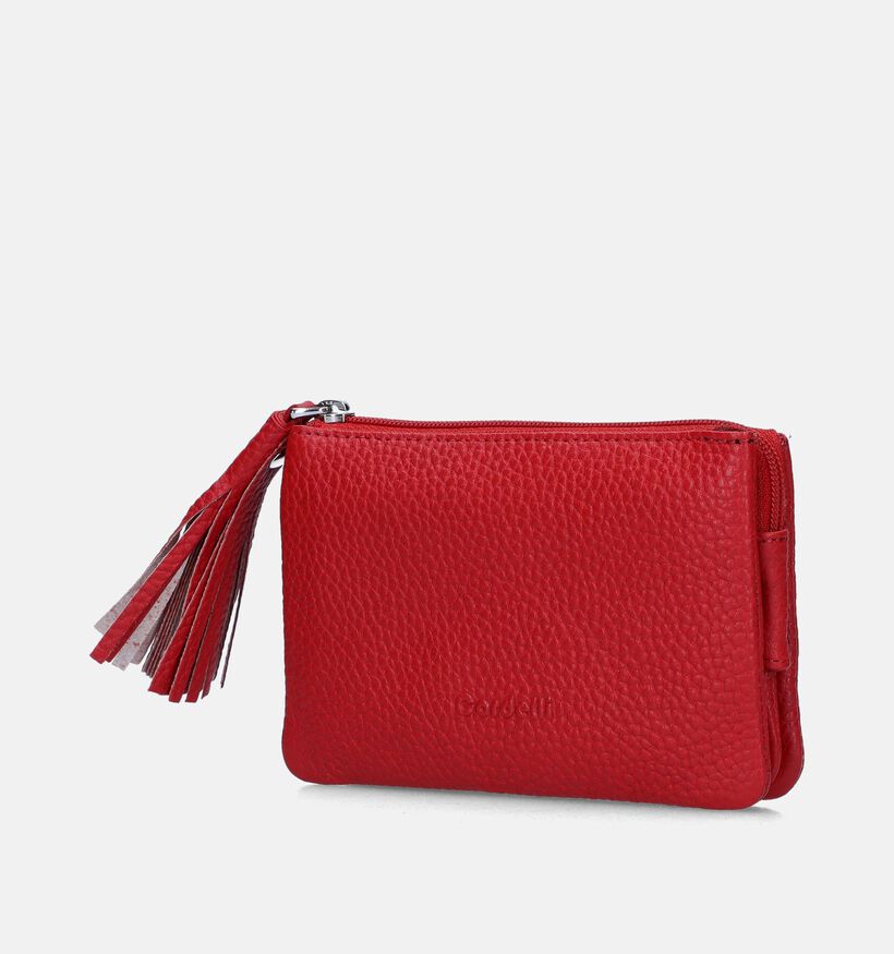 Euro-Leather Porte-monnaie en Rouge pour femmes (341417)