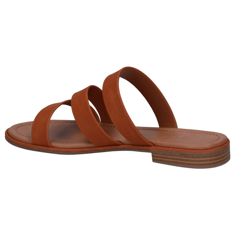 Esprit Moa Mules en Cognac en simili cuir (285164)