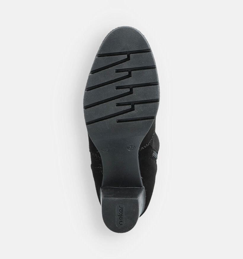 Rieker Bottines à talons en Noir pour femmes (363525) - pour semelles orthopédiques