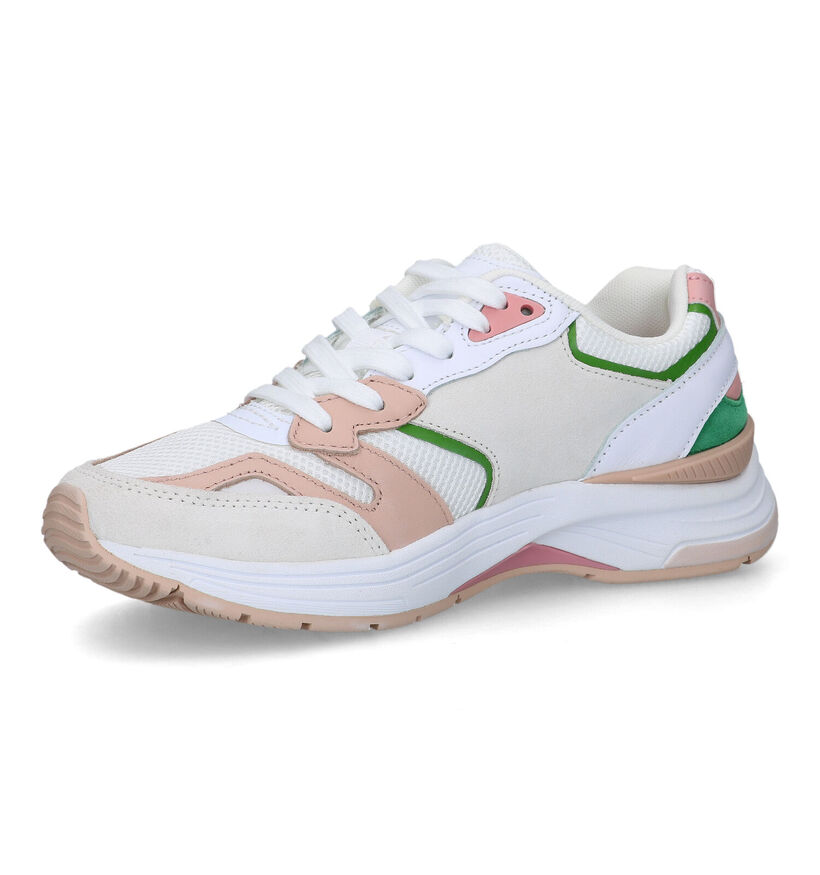 Tommy Hilfiger Modern Prep Runner Witte Sneakers voor dames (320995) - geschikt voor steunzolen