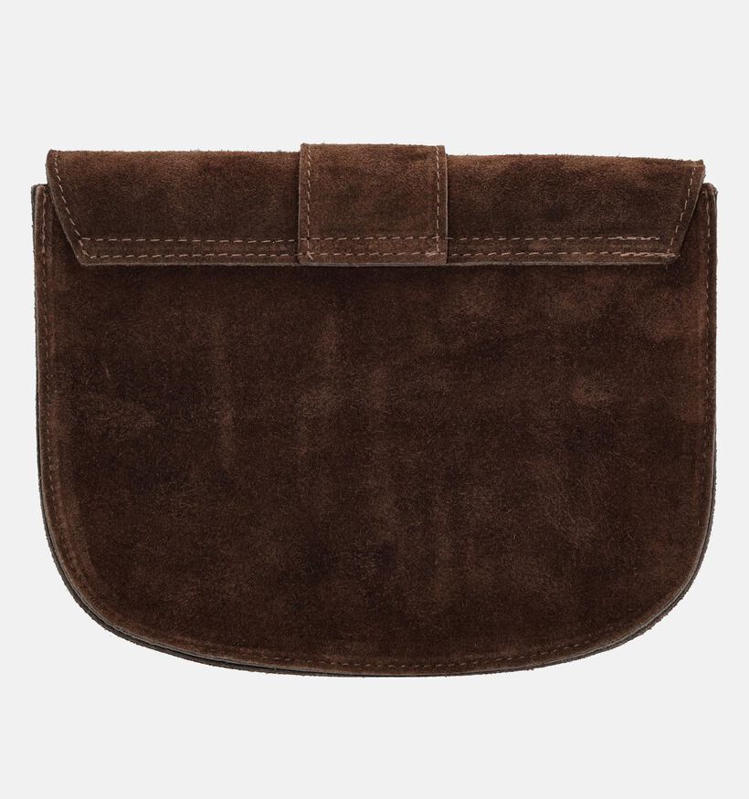 Charm London Donkerbruine Crossbodytas voor dames (373515)