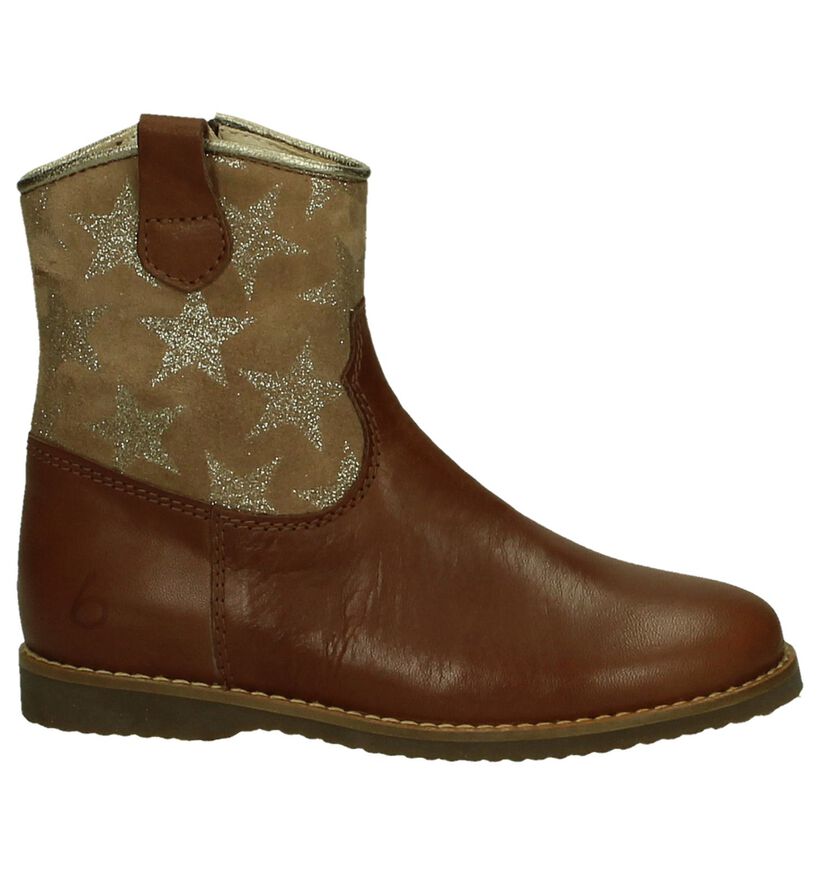 Beberlis Bottes basses en Cognac en cuir (203446)