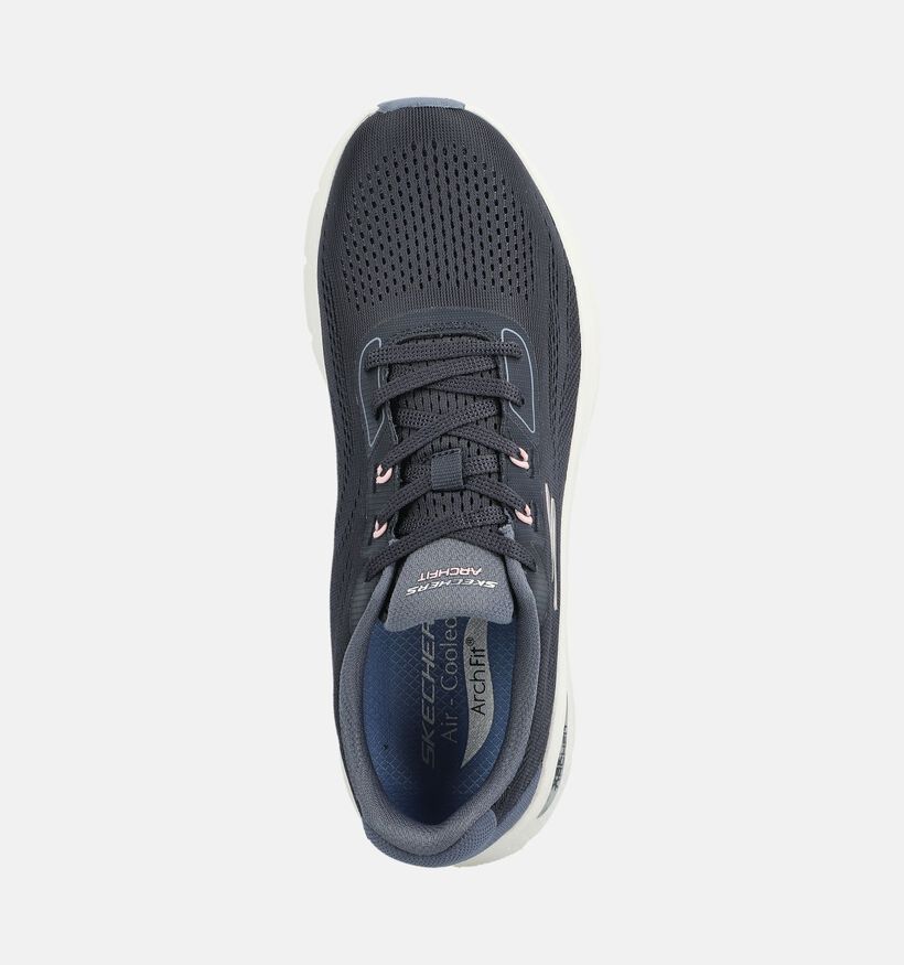 Skechers Arch Fit 3.0 Baskets en Bleu fonc&eacute; pour femmes (376918) - pour semelles orthop&eacute;diques