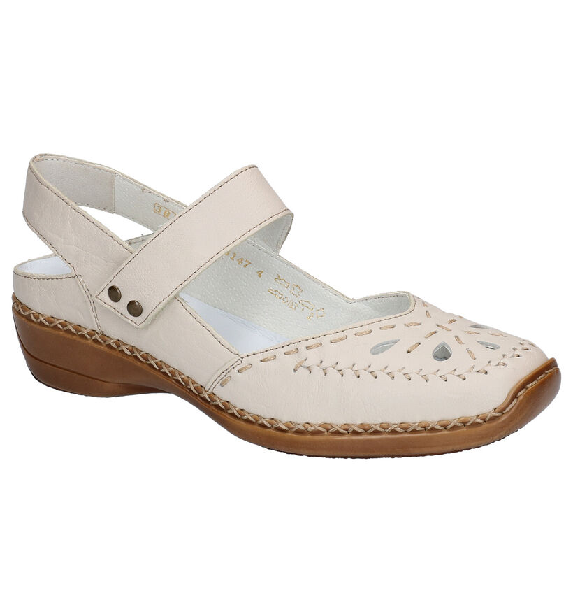 Rieker Chaussures confort en Beige clair pour femmes (323564)