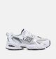 New Balance 530 Baskets basses en Blanc pour filles (375130) - pour semelles orthop&eacute;diques