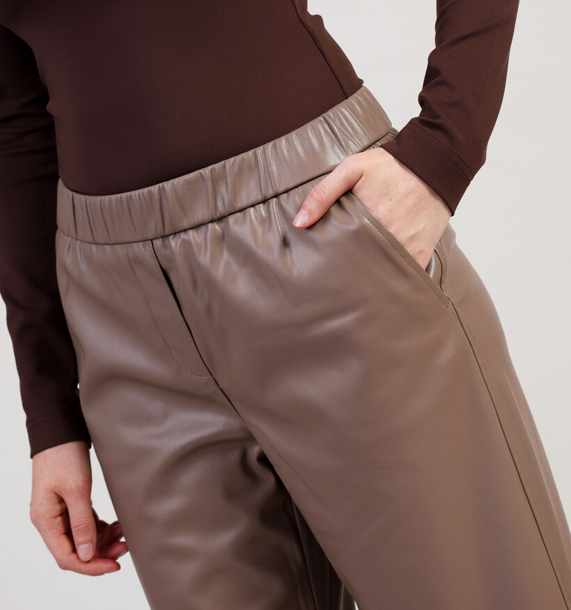 comma Bruine Geklede Broek voor dames (364453)