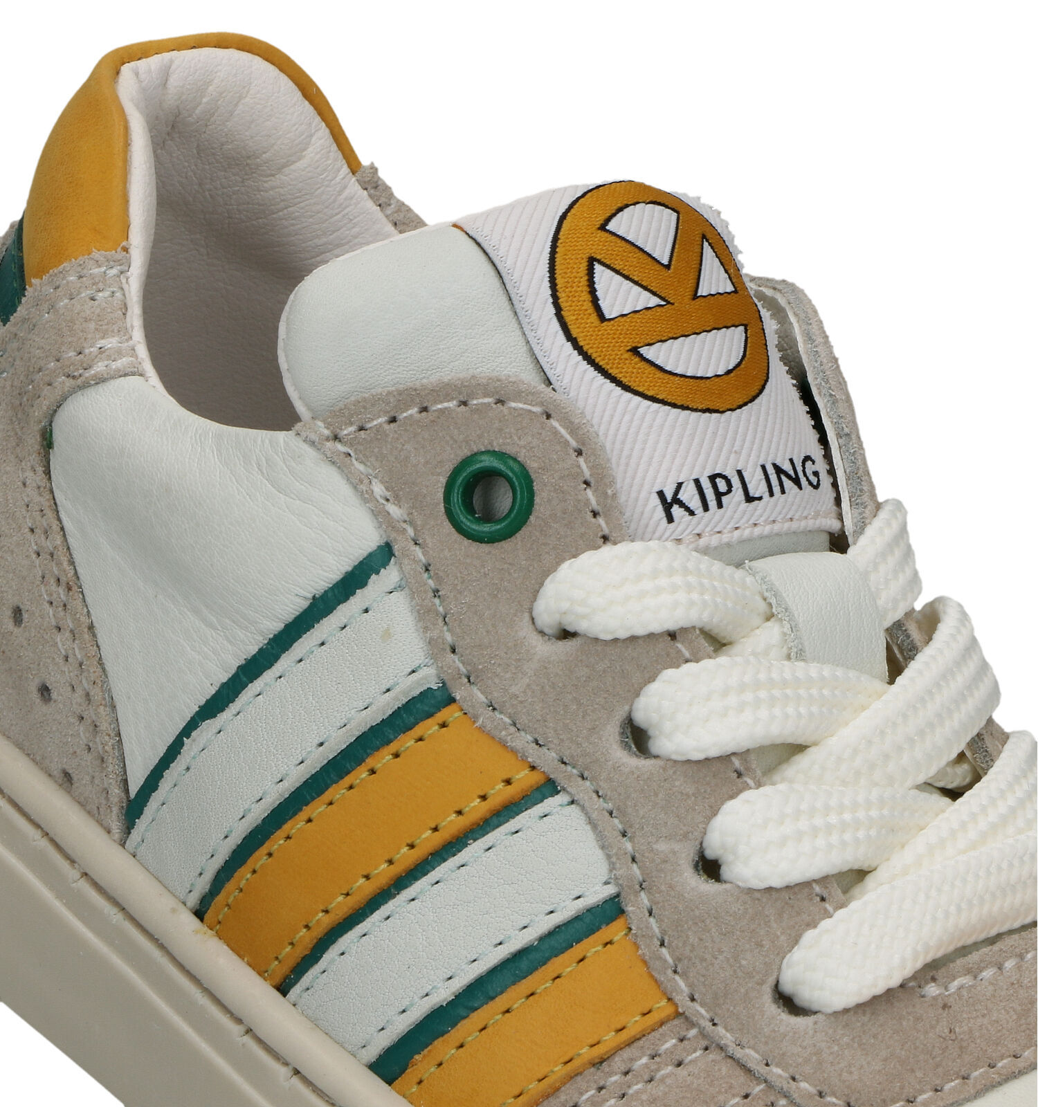 Kipling Hudson 1A Beige Veterschoenen Jongens Lage schoenen Online op TORFS.BE