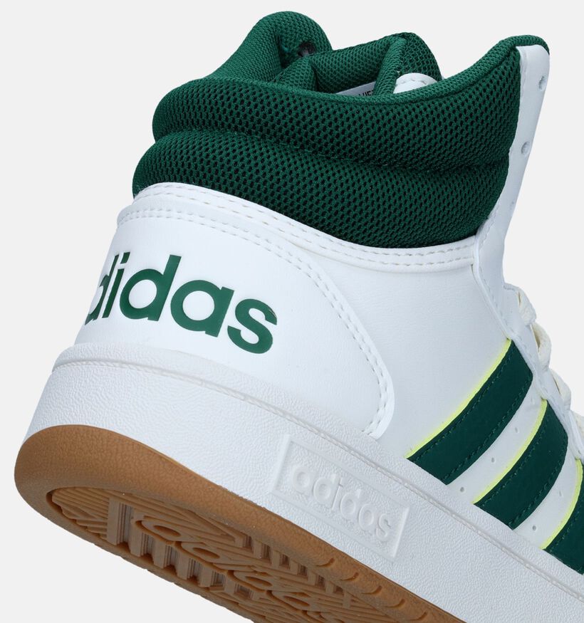 adidas Hoops 3.0 Mid Witte Sneakers voor dames (329409) - geschikt voor steunzolen