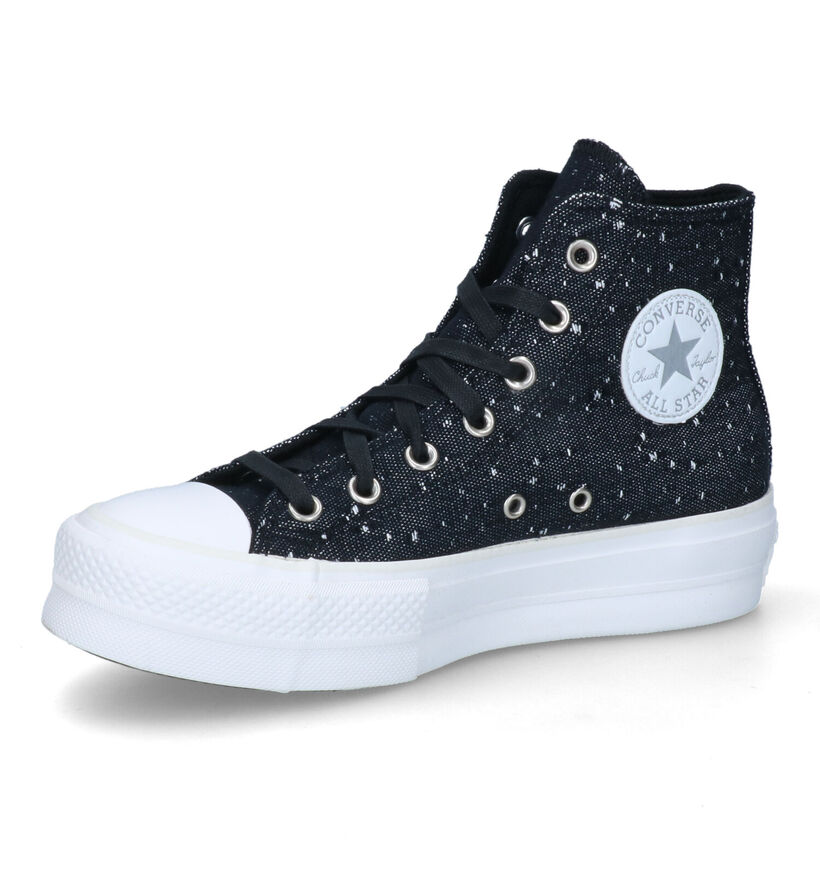 Converse Chuck Taylor AS Lift Zwarte Sneakers voor dames (312276)