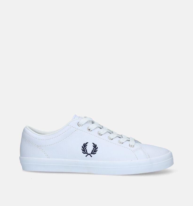 Fred Perry Baseline Chaussures à lacets en Noir pour hommes (349694) - pour semelles orthopédiques