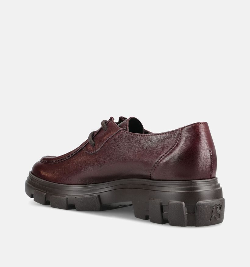 Paul Green Chaussures plates en Bordeaux pour femmes (379777)