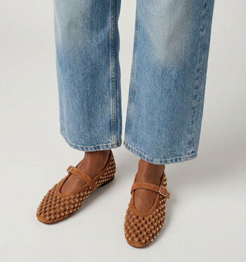 Laurent David Chaussures plates Marron