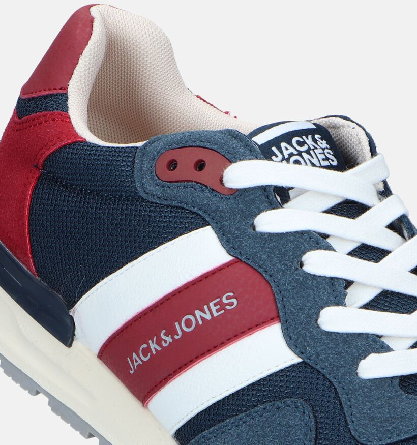 Jack & Jones Stellar Blauwe Veterschoenen voor heren (337930) - geschikt voor steunzolen