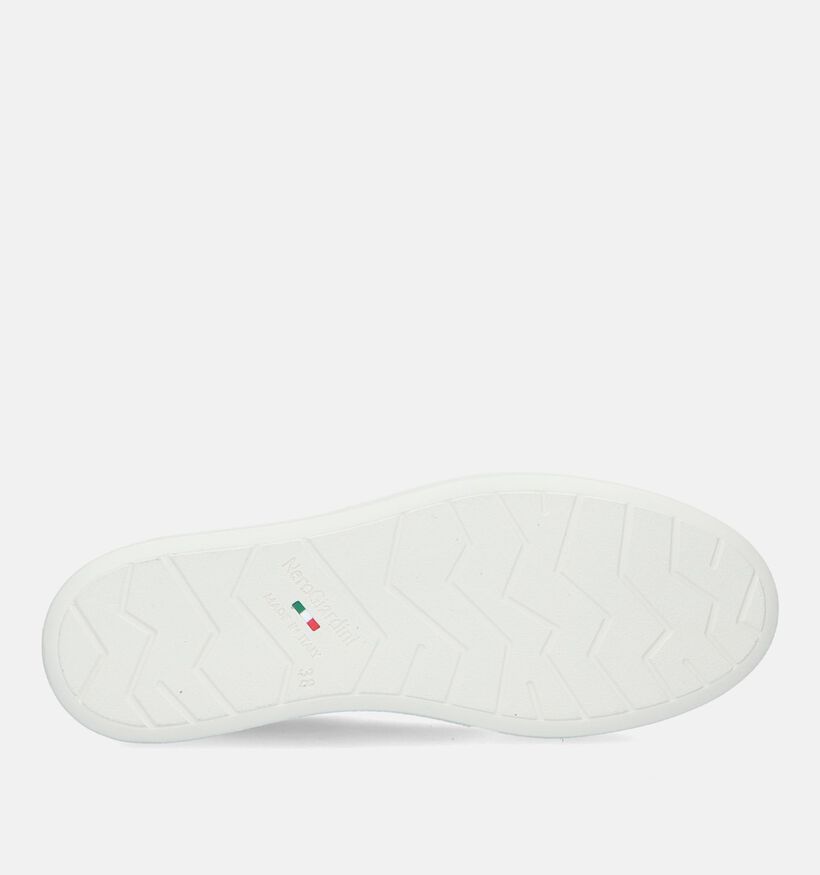 NeroGiardini Baskets plateform en Noir pour femmes (330174) - pour semelles orthopédiques