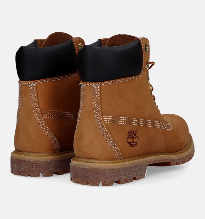 Timberland 6IN Premium Bottines en Brun pour femmes (346047) - pour semelles orthopédiques