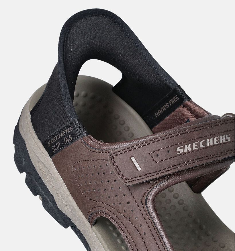 Skechers Tresmen Reece Bruine Sandalen voor heren (354591)