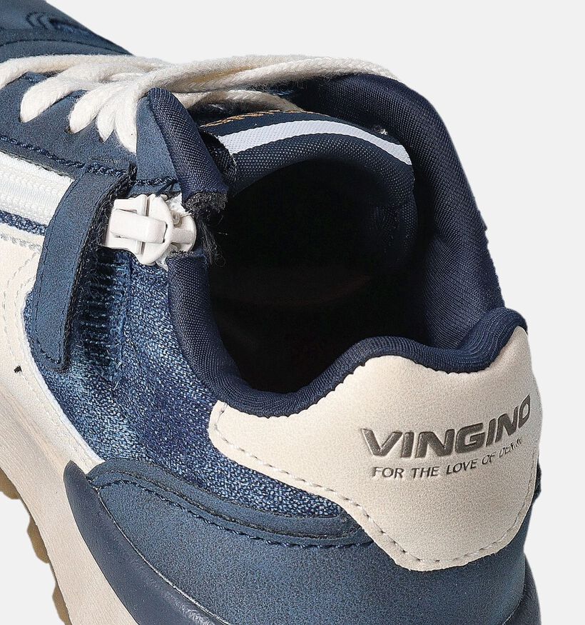 Vingino Blauwe Sneakers voor meisjes (357517) - geschikt voor steunzolen