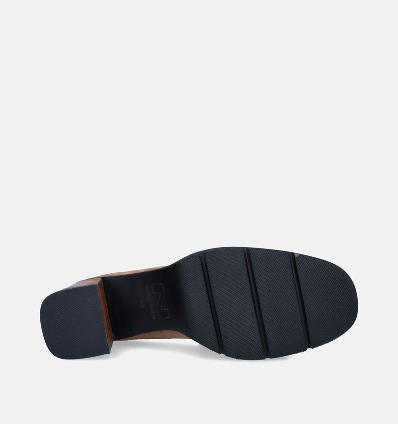 Nathan-Baume Escarpins montants en Cognac pour femmes (348013)