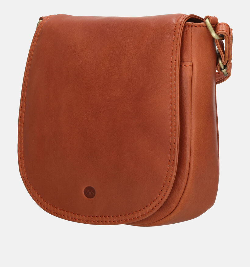 MicMacBags Sac porté croisé en Orange pour femmes (343395)