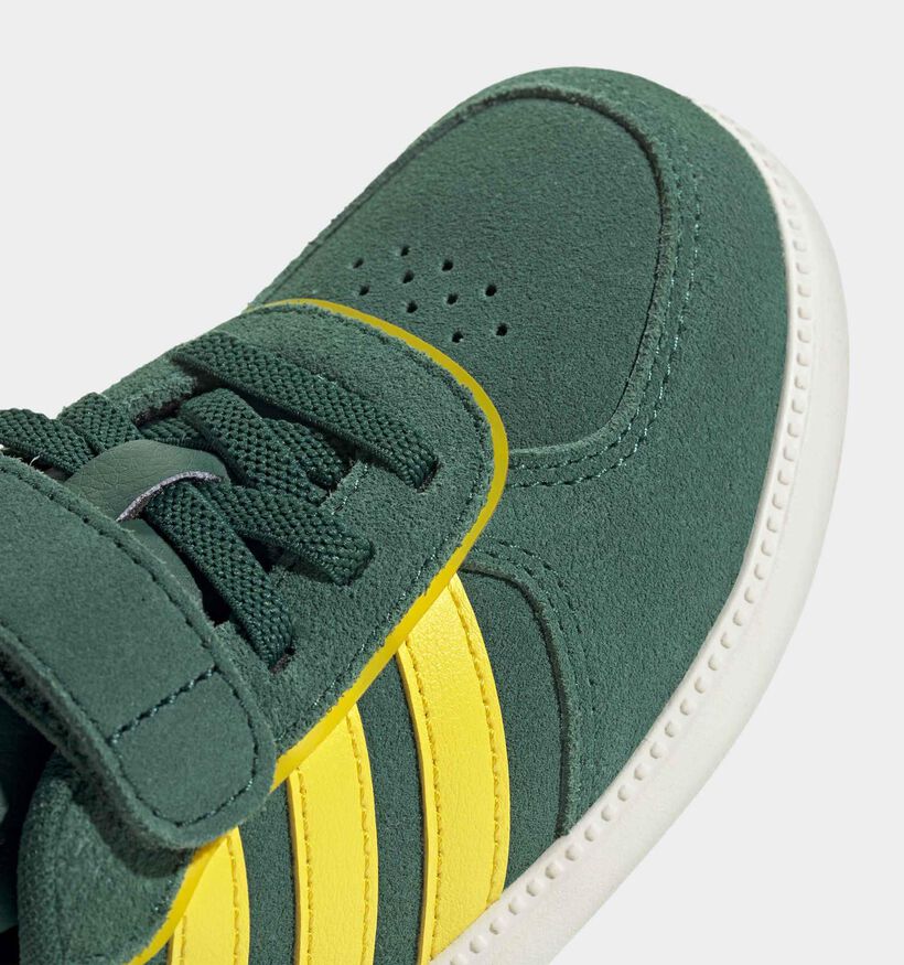 adidas Breaknet Sleek Donkergroene Sneakers voor meisjes (366710) - geschikt voor steunzolen