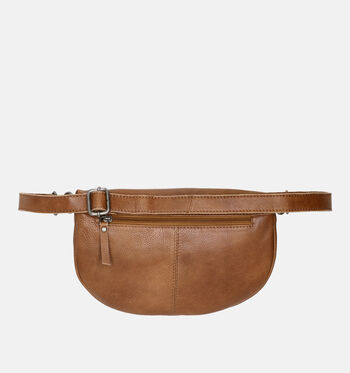 Hide & Stitches Crossbody tassen Zwart/Beige/Cognac/Bruin