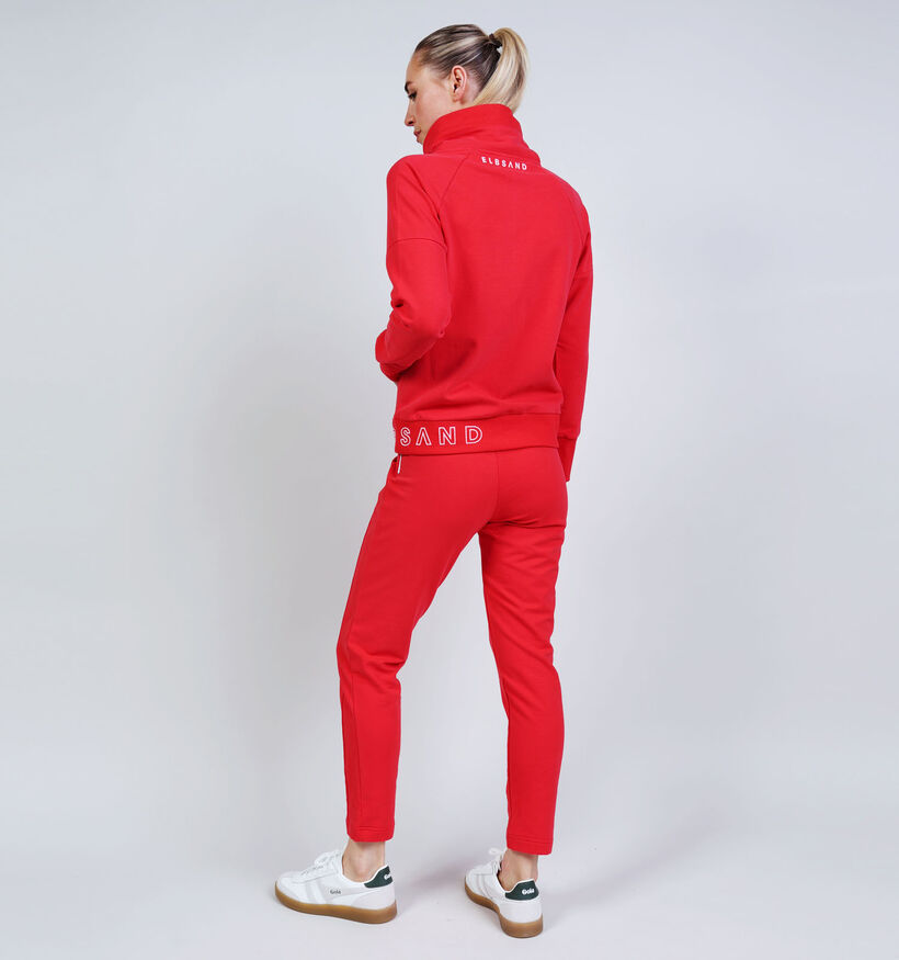 Elbsand Aina Rode Hoodie voor dames (374224)