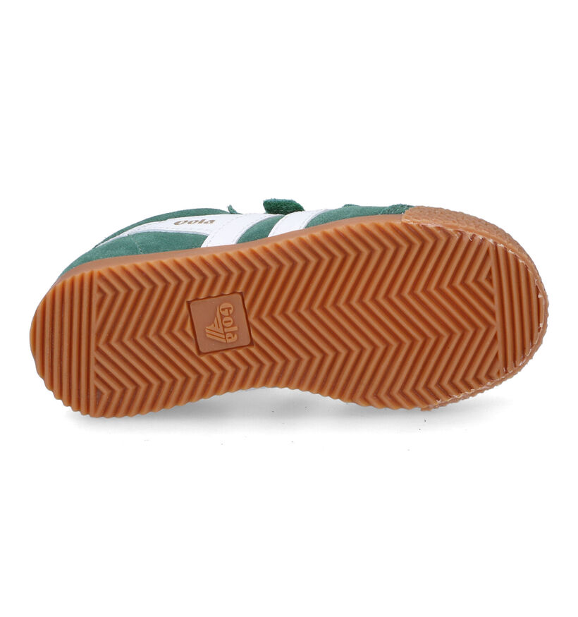 Gola Harrier Strap Baskets en Bleu pour filles, garçons (335822)