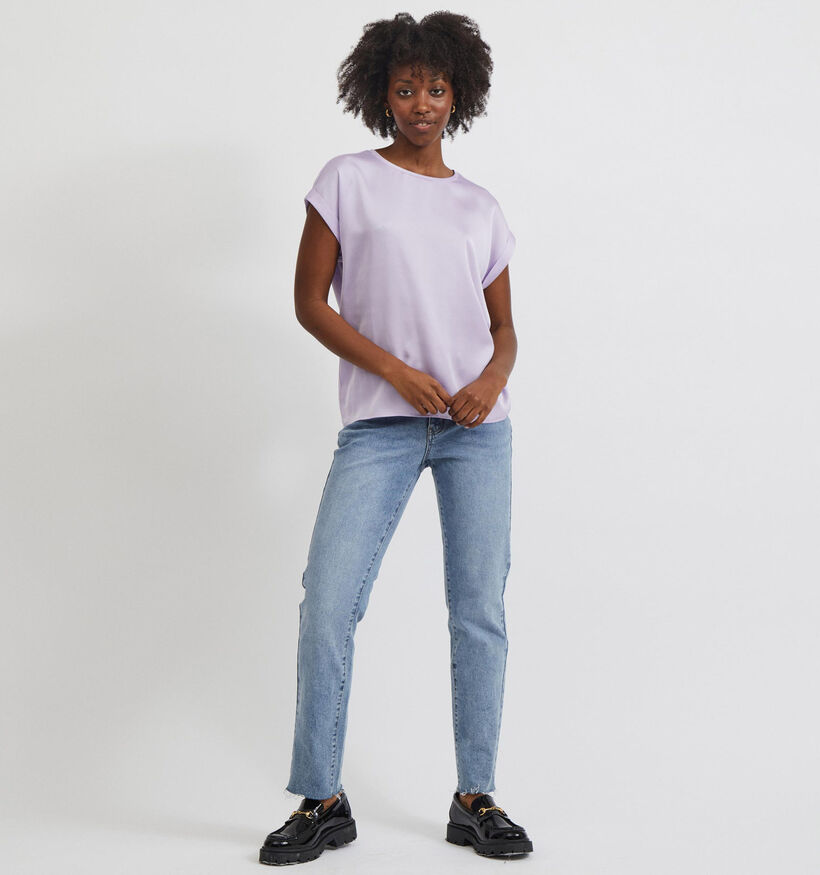 Vila T-shirt en Mauve (311637)