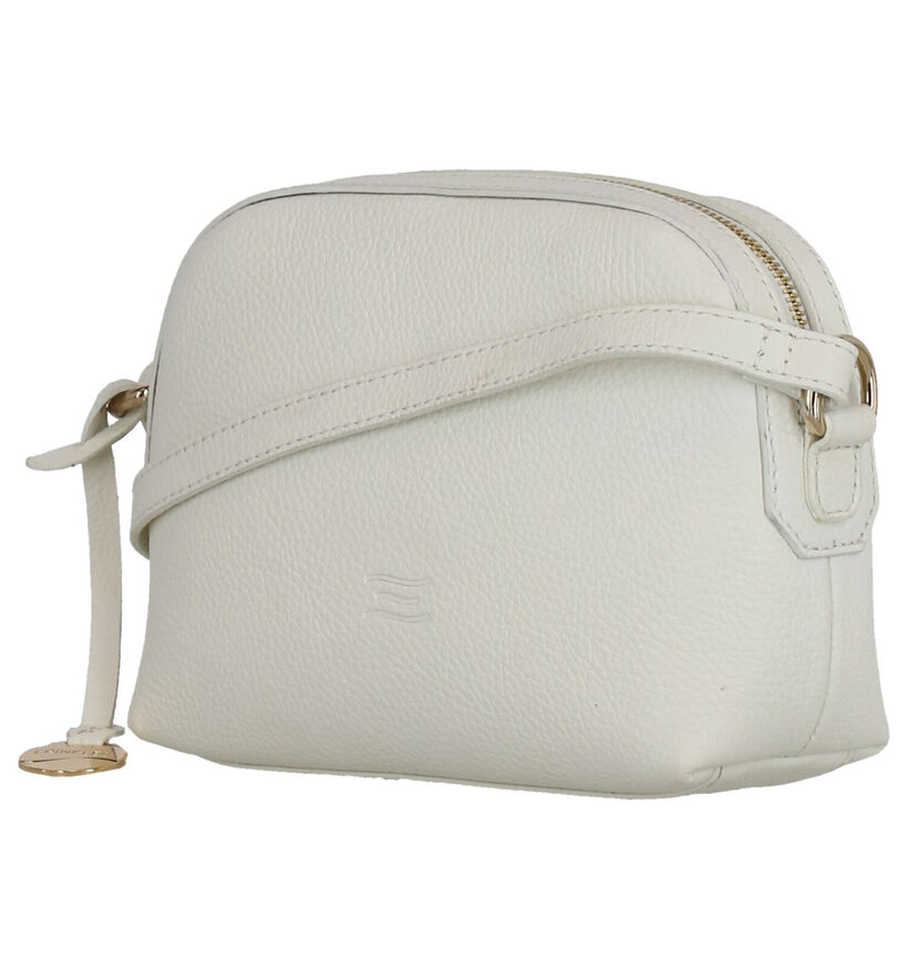 Crinkles Rode Crossbodytas in leer (273690)