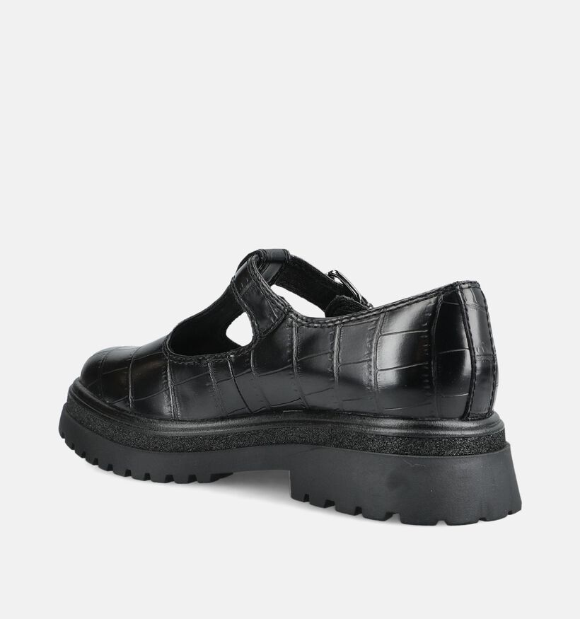 Tamaris Chaussures &agrave; enfiler en Noir pour femmes (376708)