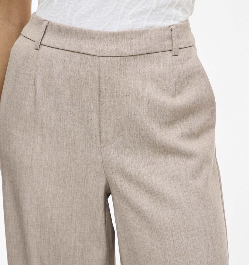 Vila Varone Beige Geklede Broek voor dames (365587)