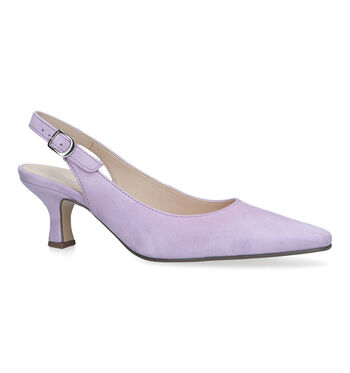 Slingbacks paars