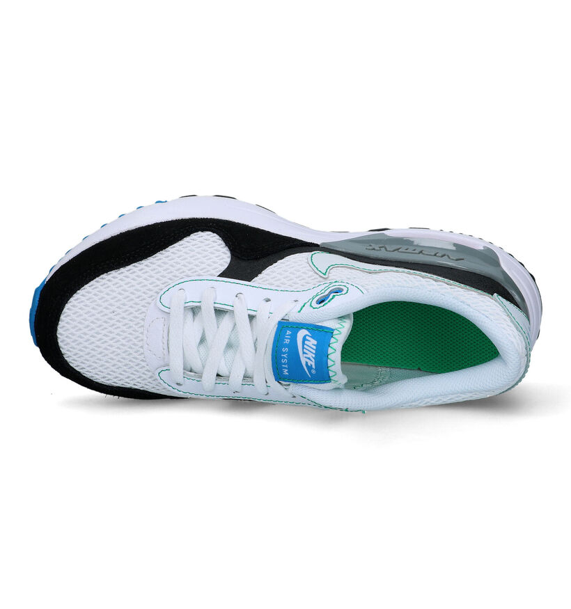 Nike Air Max Systm Witte Sneakers voor jongens, meisjes (325359)