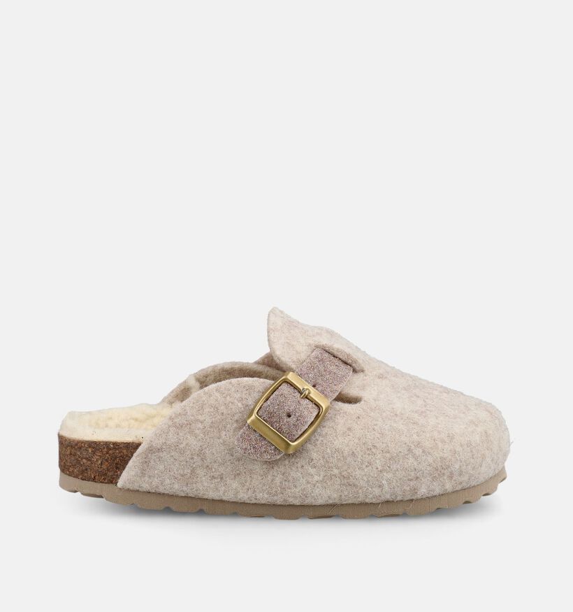 Little David Nu-pieds Teddy en Beige pour filles (381137)